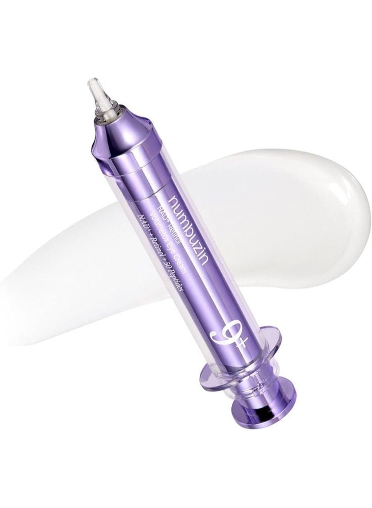 numbuzin No.9 Eye Cream | NAD+ Retinol Volumetox Eye Cream | Firming, Wrinkles, Fine Lines, Dark Circles, Depuff | Retinol, Peptides, Niacinamide | Restores Radiance for Undereyes | 0.33 fl. oz. - Image 1